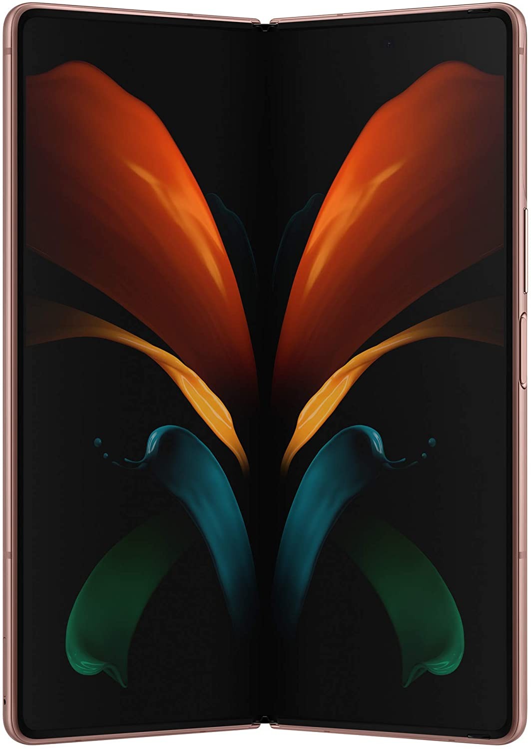 Samsung Galaxy Z Fold 2 5G | Factory Unlocked Android Cell Phone | 256GB Storage | US Version Smartphone Tablet | 2-in-1 Refined Design, Flex Mode | Mystic Bronze